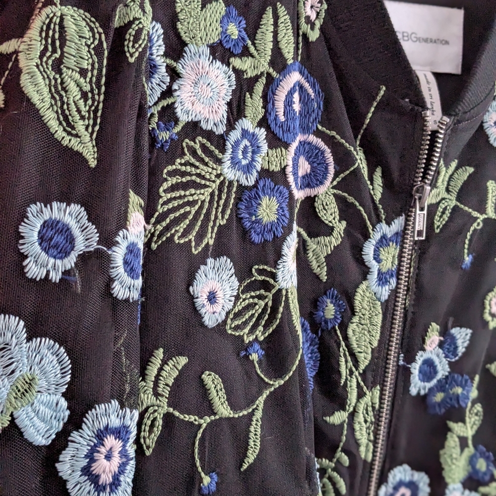Bcbg Generation Embroidered Jacket - image 3